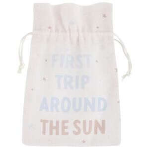 Little Mister 1st Birthday Table Decorations | 8 Fabric Party Favor Pouches Bags